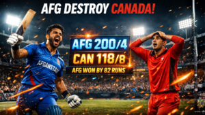 Afghanistan vs Canada T20 World Cup 2026