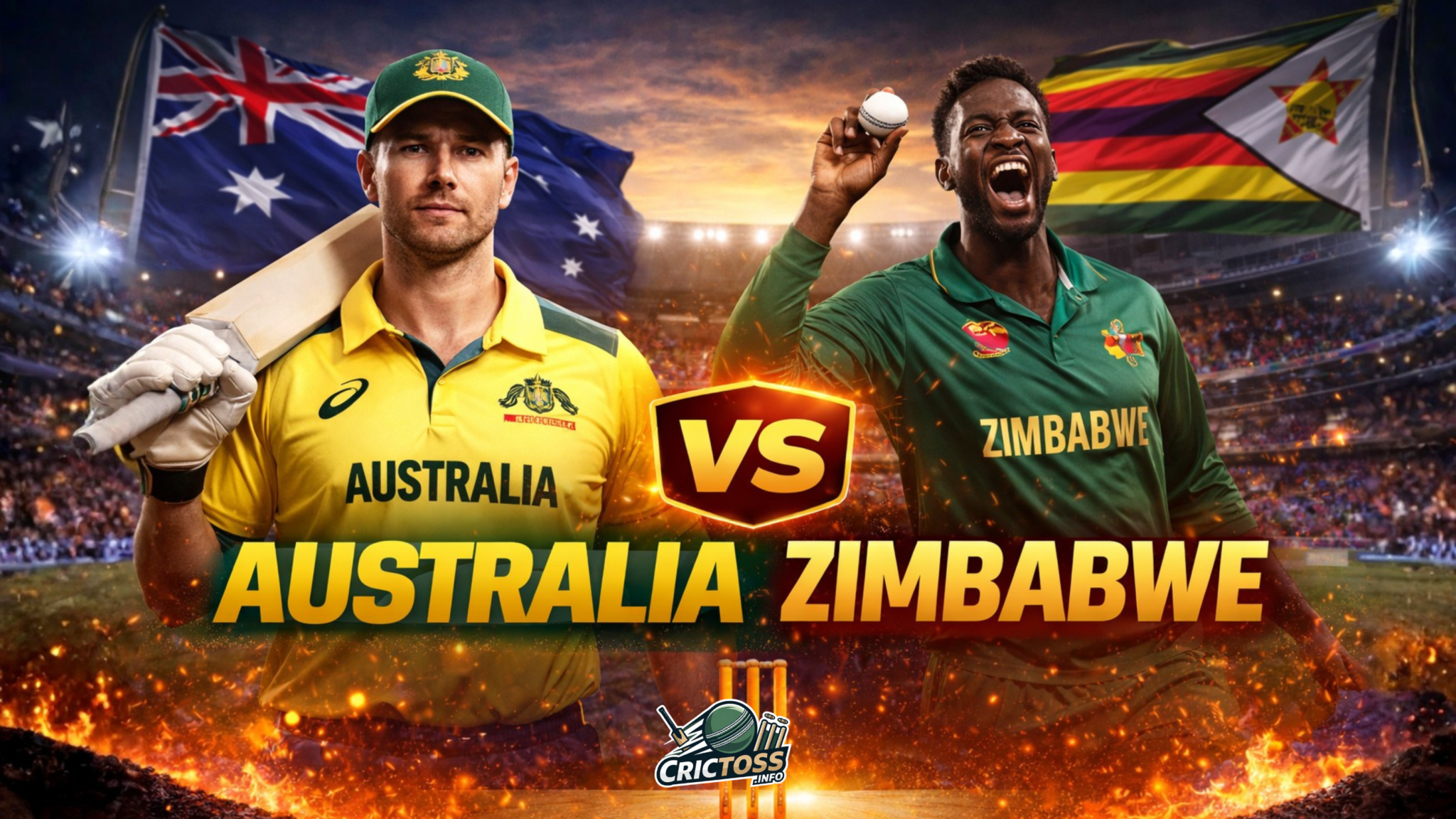 Australia vs Zimbabwe