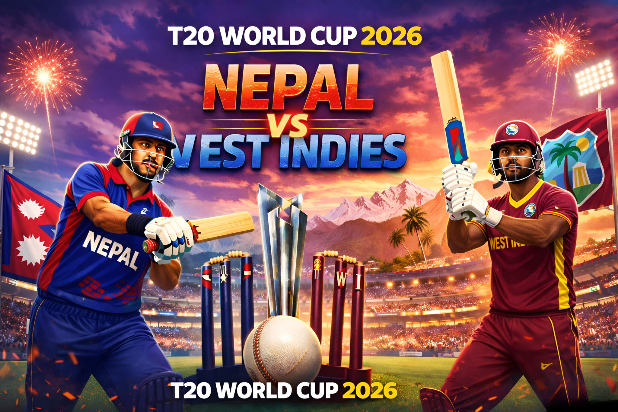 Nepal vs West Indies T20 World Cup 2026