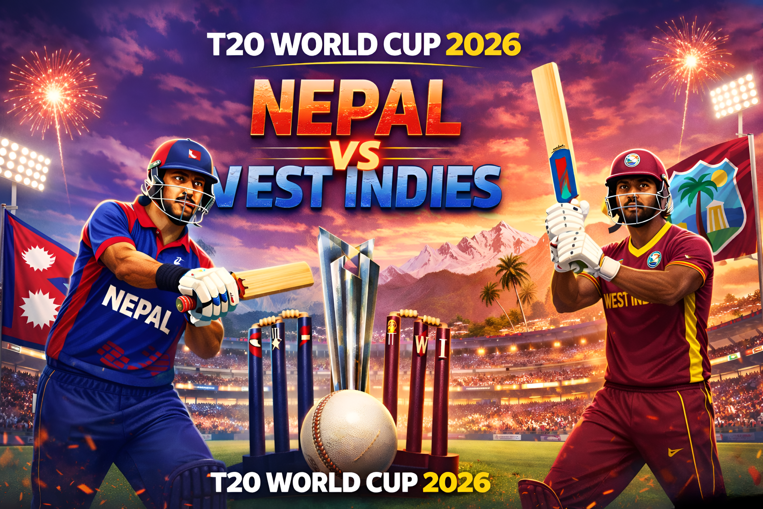 Nepal vs West Indies T20 World Cup 2026