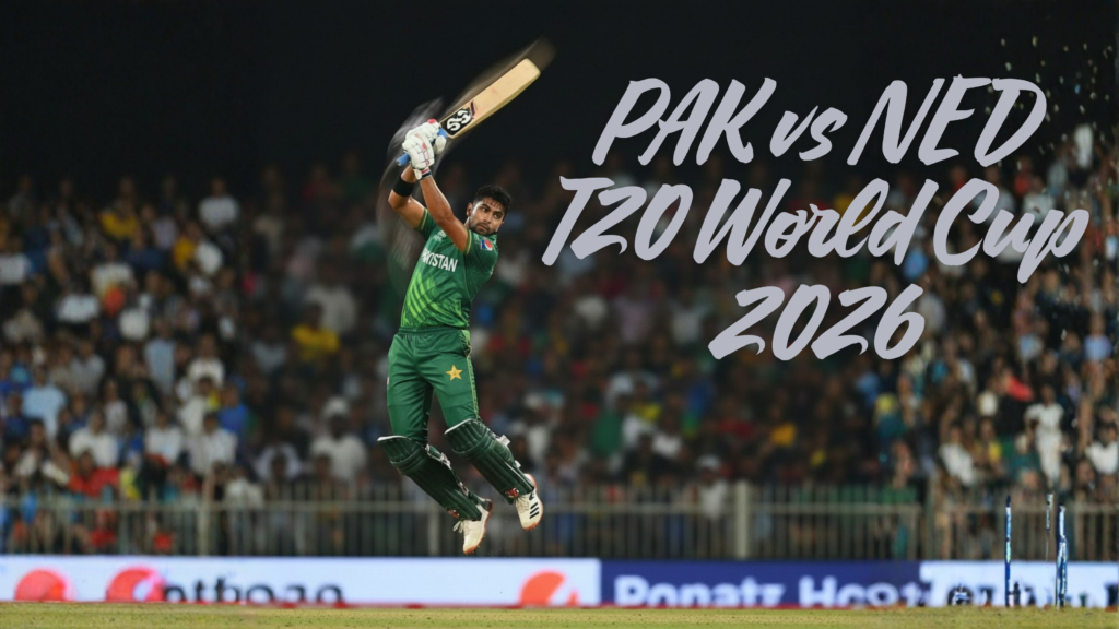 Pakistan vs Netherlands T20 World Cup 2026