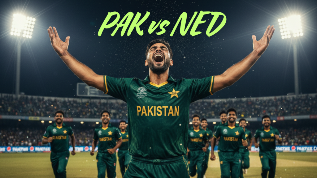 PAK vs NED