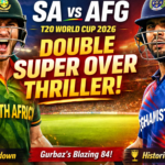 SA vs AFG: Double Super Over Drama Shocks T20 World Cup 2026