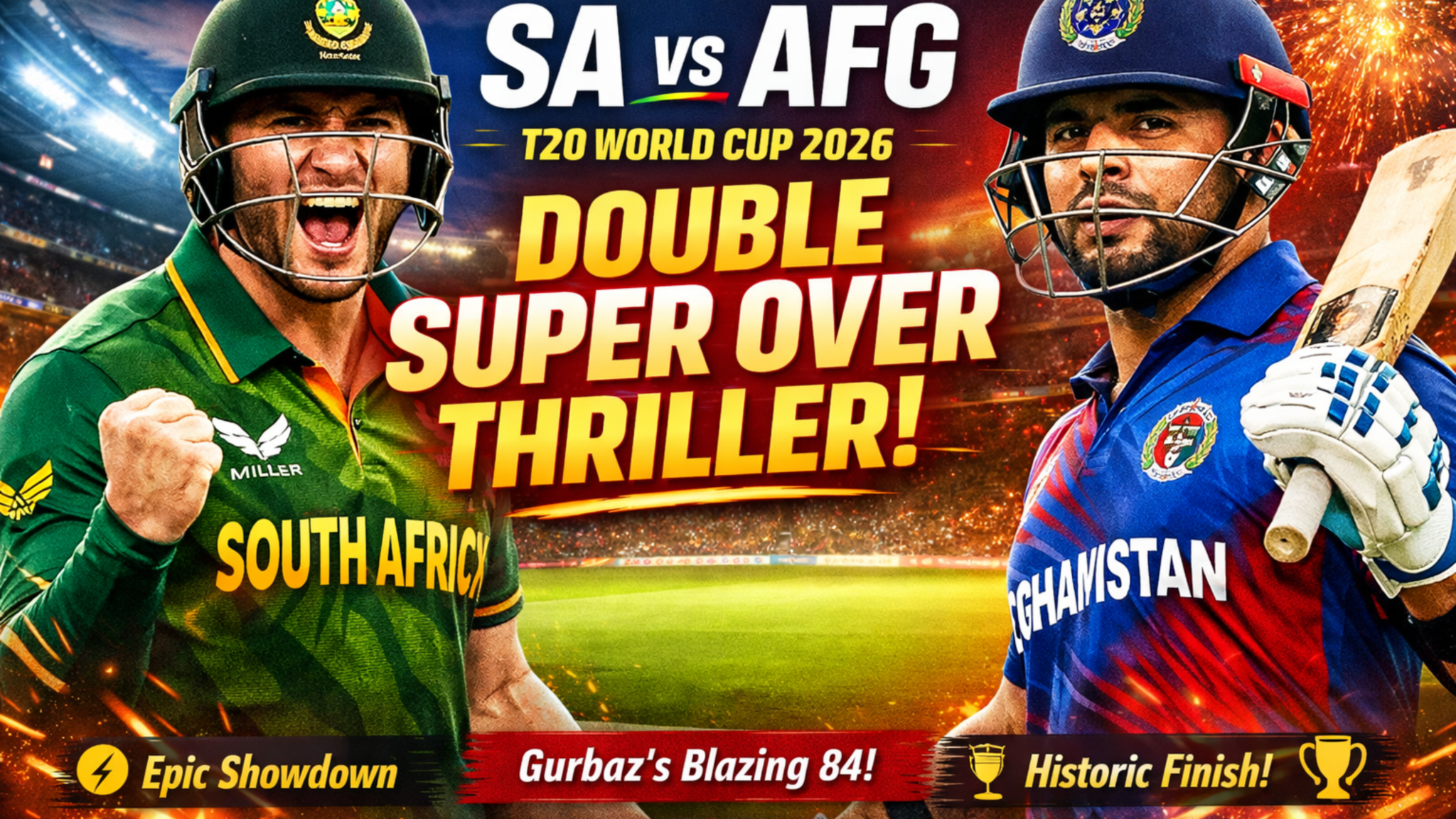 SA vs AFG T20 World Cup 2026