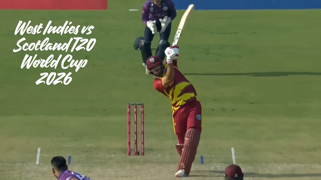 West Indies vs Scotland T20 World Cup 2026