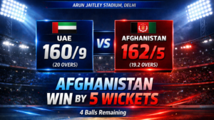 Afghanistan vs UAE T20 worldcup 2026