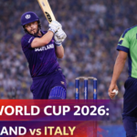 Scotland vs Italy T20 World Cup 2026: Munsey & Leask Heroics at Eden Gardens | Full Scorecard