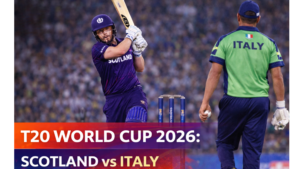 Scotland vs Italy T20 World Cup 2026