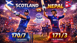 Scotland vs Nepal T20 World Cup 2026