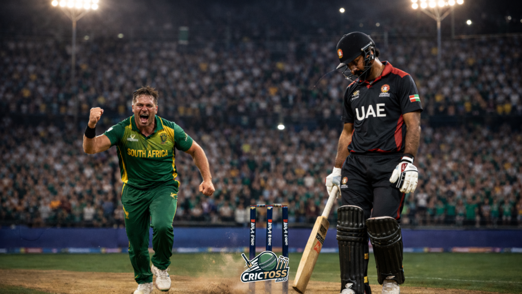 South Africa vs UAE T20 World Cup